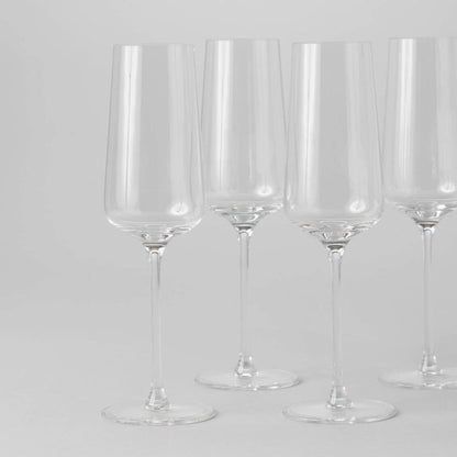 Fable | The Flute Glasses | 4pc Set