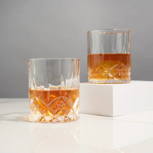 Viski |Admiral Crystal Tumbler Pair